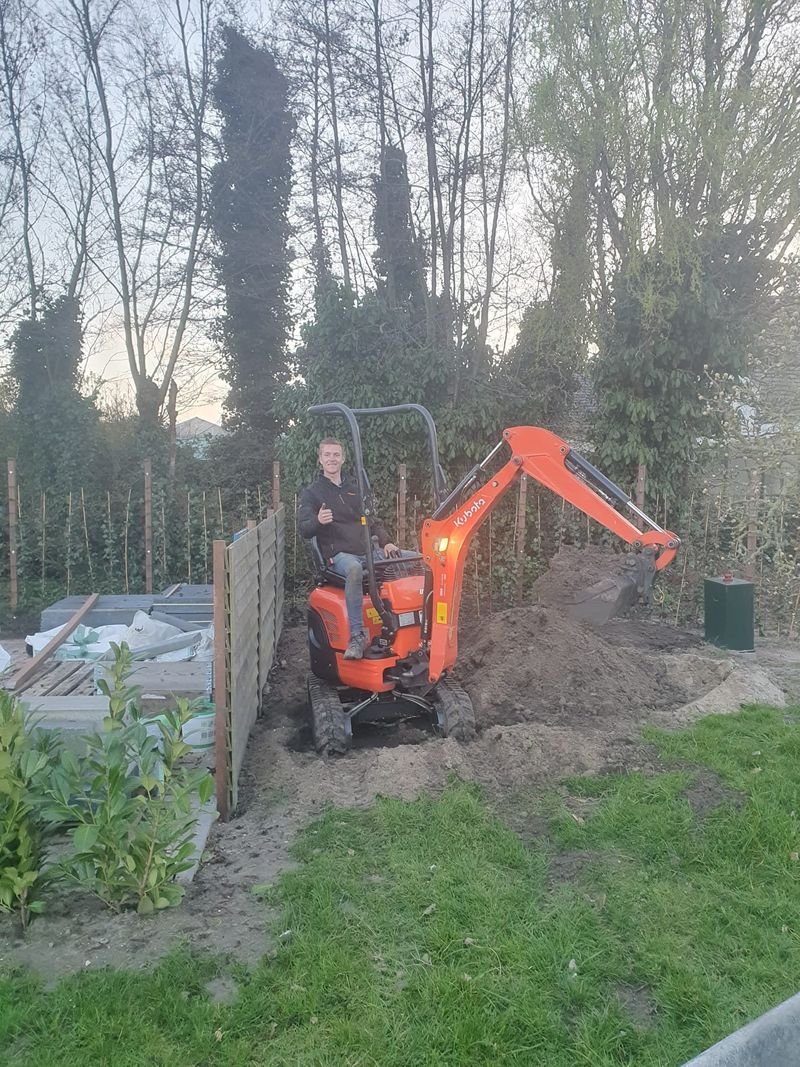 Graafwerkzaamheden in het Westland door Van Paassen Hovenier, foto 2