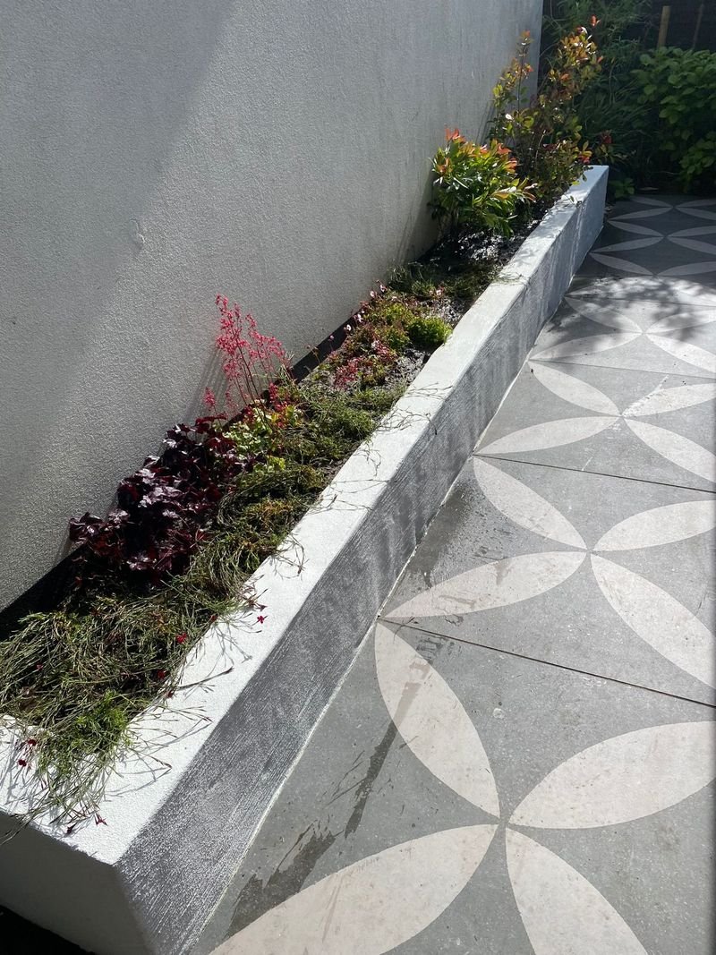 Aanleg looppad en plantenbak – Maasdijk – tuinproject door Van Paassen Hovenier, foto 1