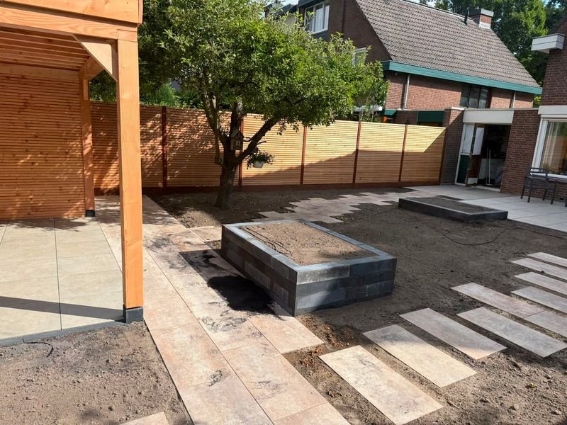 Complete achtertuin – Schiedam – tuinproject door Van Paassen Hovenier, foto 4