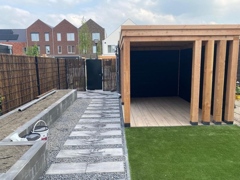 Complete Tuinaanleg – Maassluis – tuinproject door Van Paassen Hovenier, foto 2