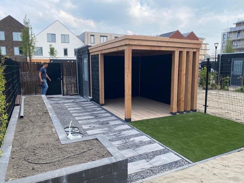Complete Tuinaanleg – Maassluis – tuinproject door Van Paassen Hovenier, foto 3