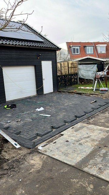 Opritbestrating – Maasdijk – tuinproject door Van Paassen Hovenier, foto 1
