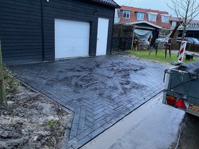 Opritbestrating – Maasdijk – tuinproject door Van Paassen Hovenier, foto 5