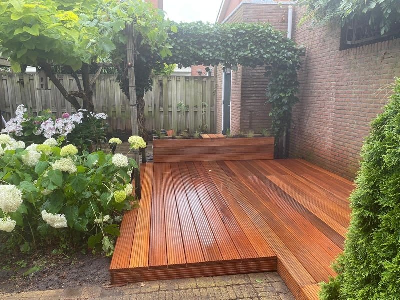 Vlonder renovatie – Wateringen – tuinproject door Van Paassen Hovenier, foto 2