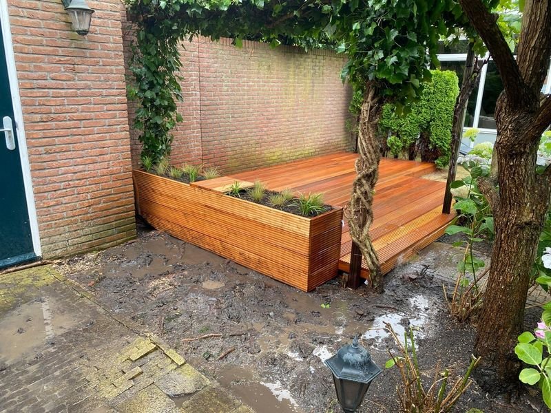 Vlonder renovatie – Wateringen – tuinproject door Van Paassen Hovenier, foto 4