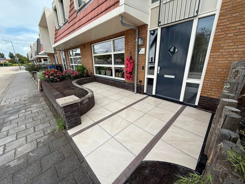 Voortuin – Hoek van Holland – tuinproject door Van Paassen Hovenier, foto 1